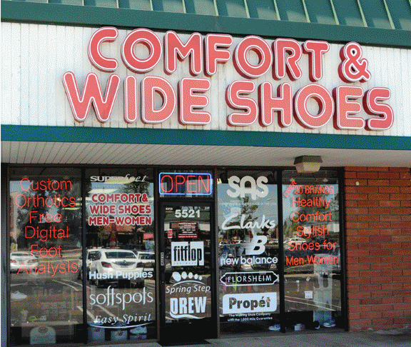 mens wide comfort shoes